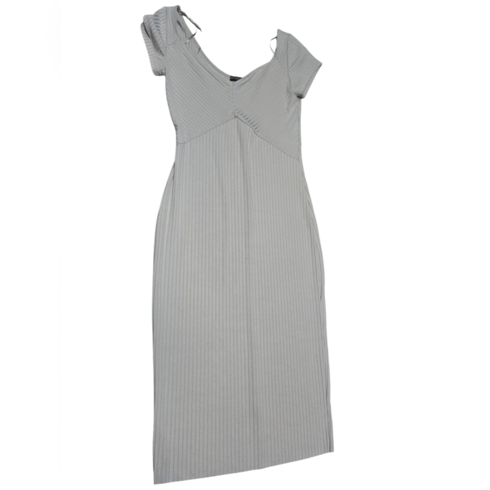 3/$35 Light Grey Bodycon Dress - Picture 1 of 5